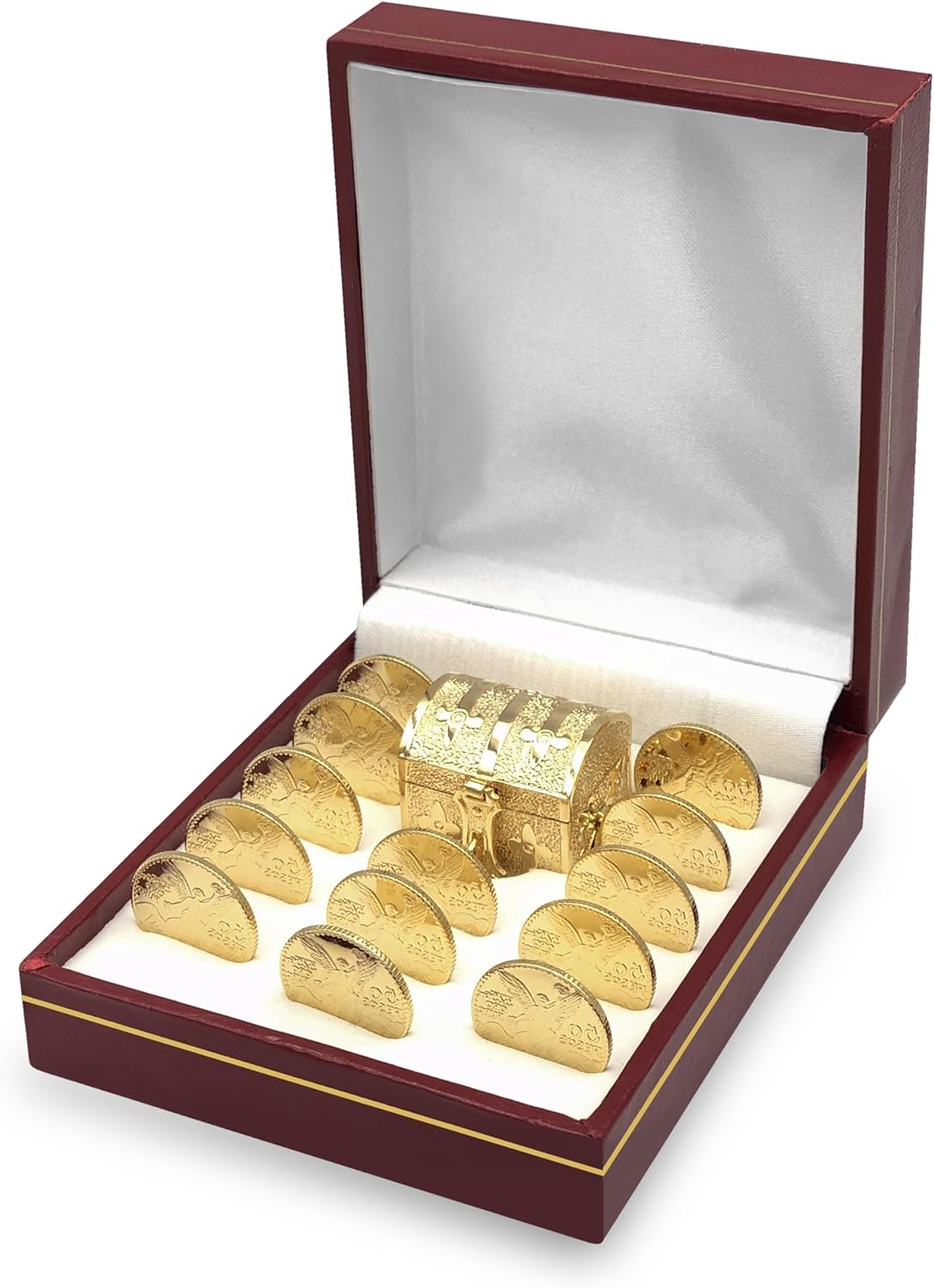 EHV Wedding Unity Coins 13 Piece Set Display Box