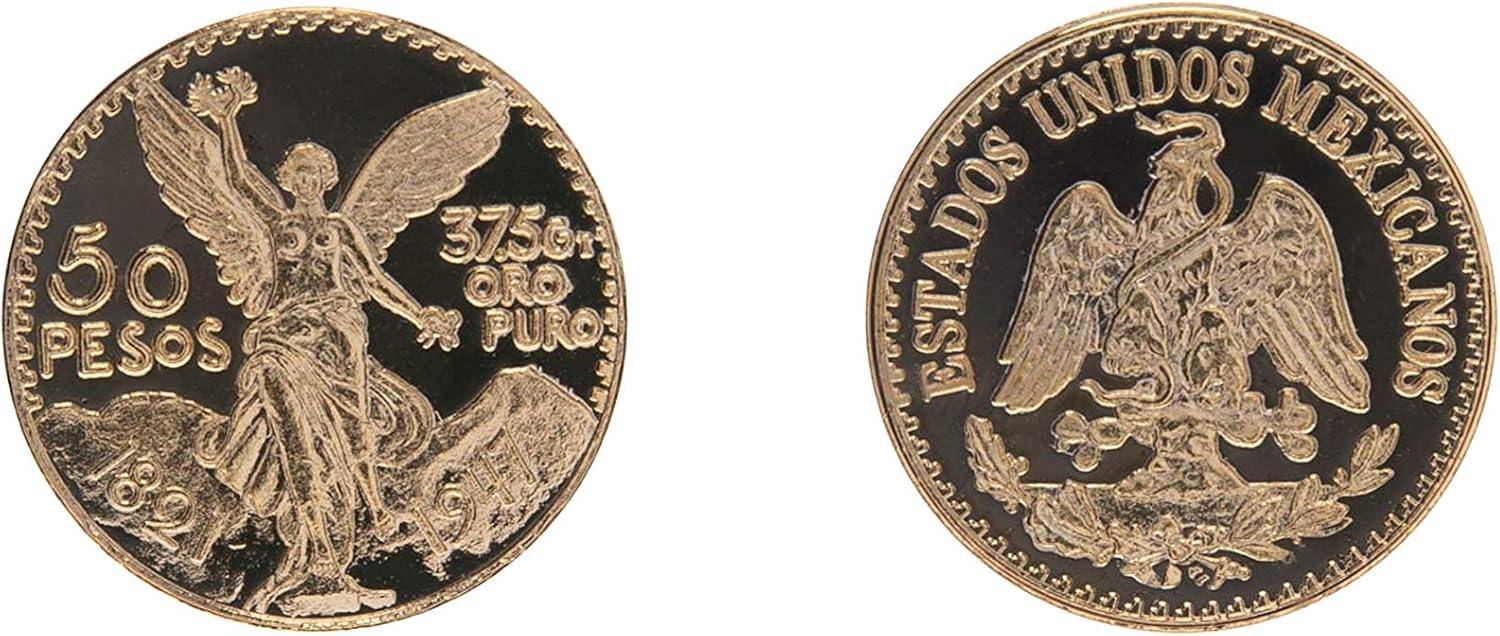 EHV 24K Gold Plated Wedding Unity Coins with Display Case