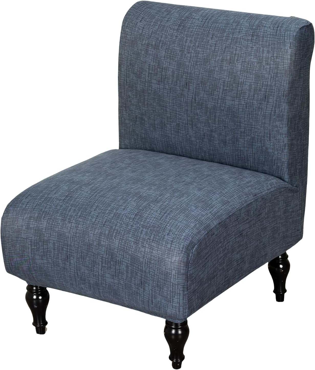 KRFOONN Armless Chair Slipcover with Elastic Bottom