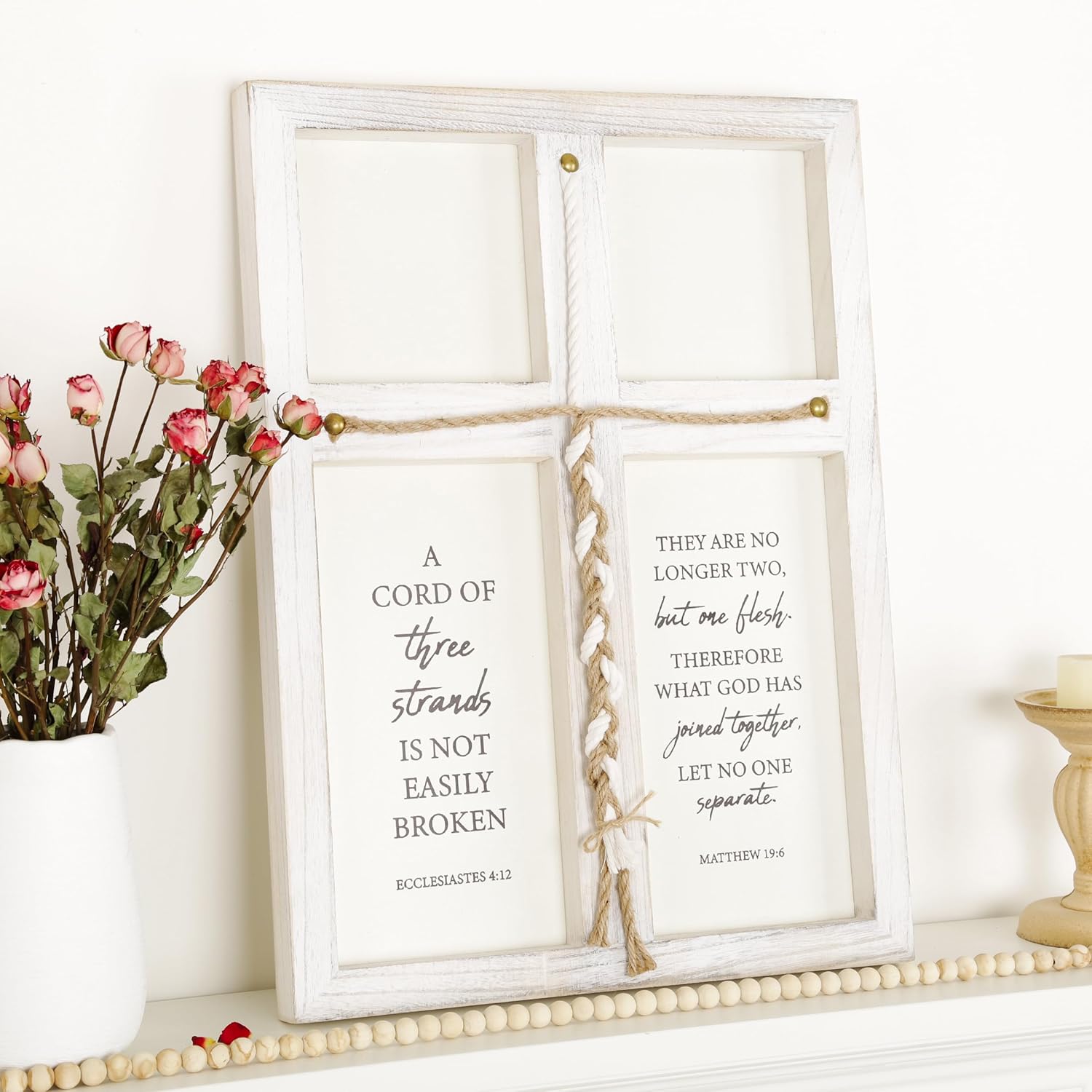 Three Strands Wedding Unity Sign 17x23in