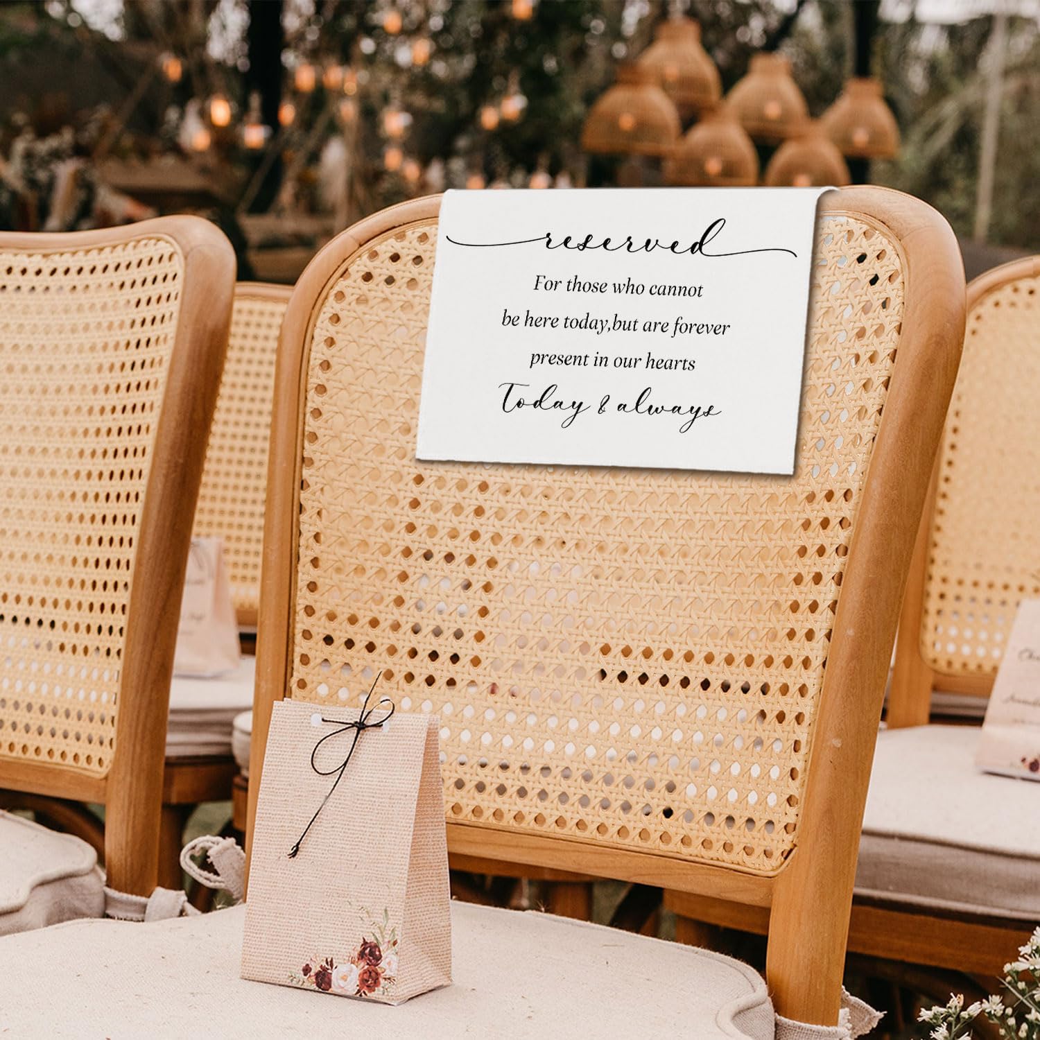 In Loving Memory Wedding Sign 1 Pc Reserved Seat Cloth
