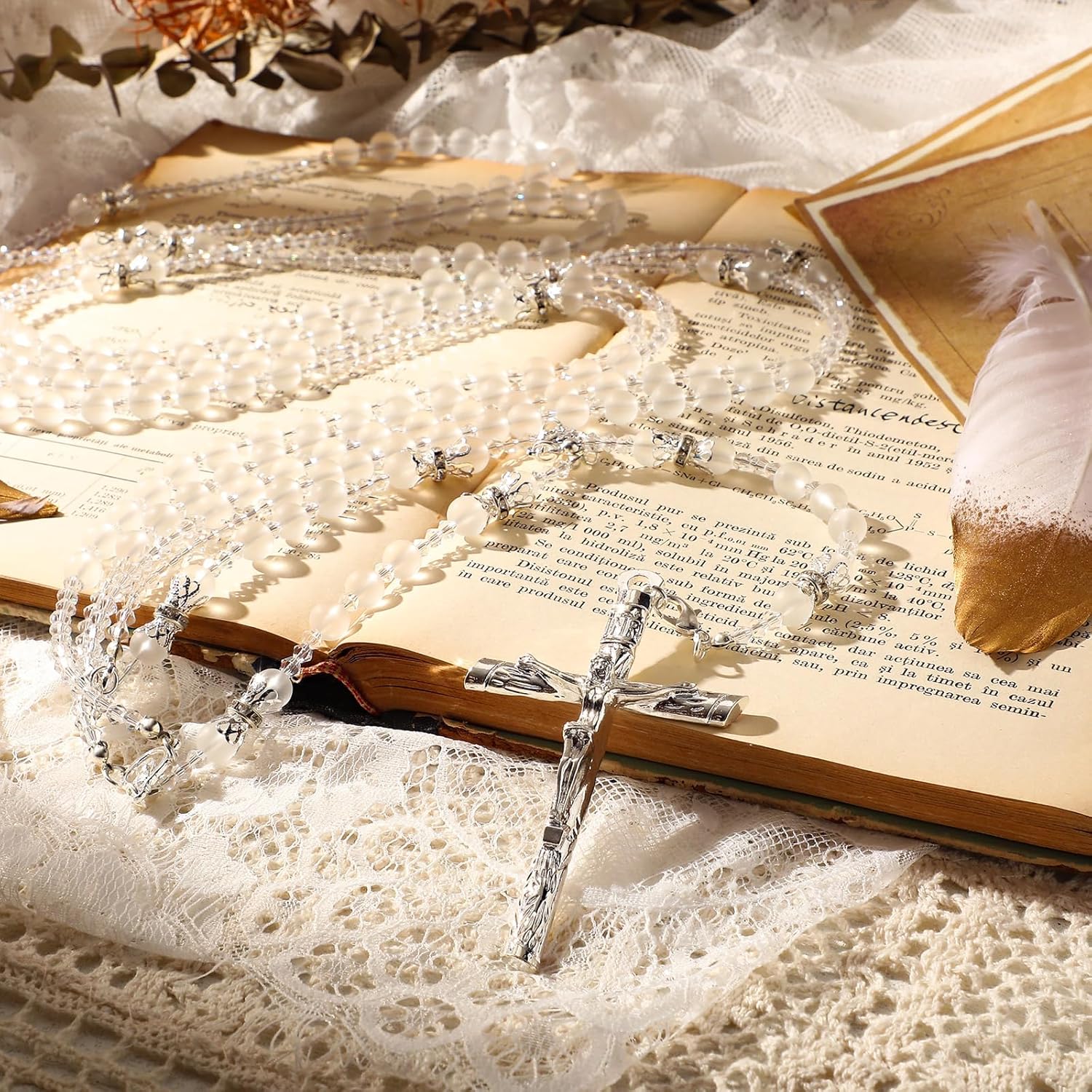 Nosiny Silver Cross Wedding Lasso Handcrafted