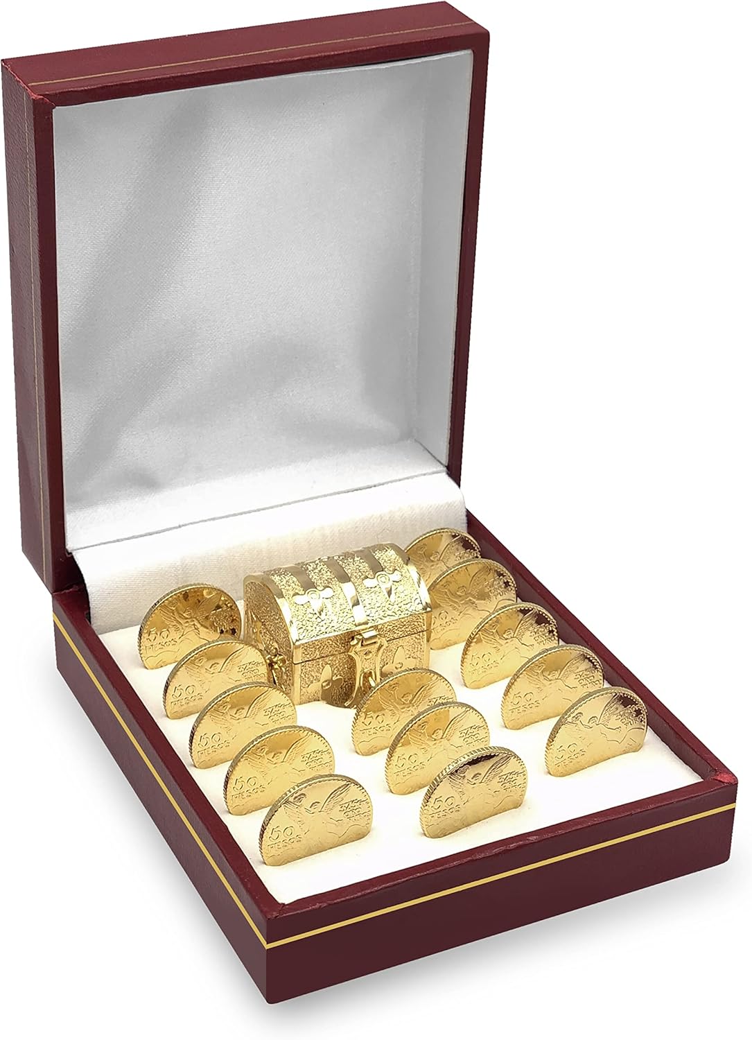 EHV Wedding Unity Coins 13 Piece Set Display Box