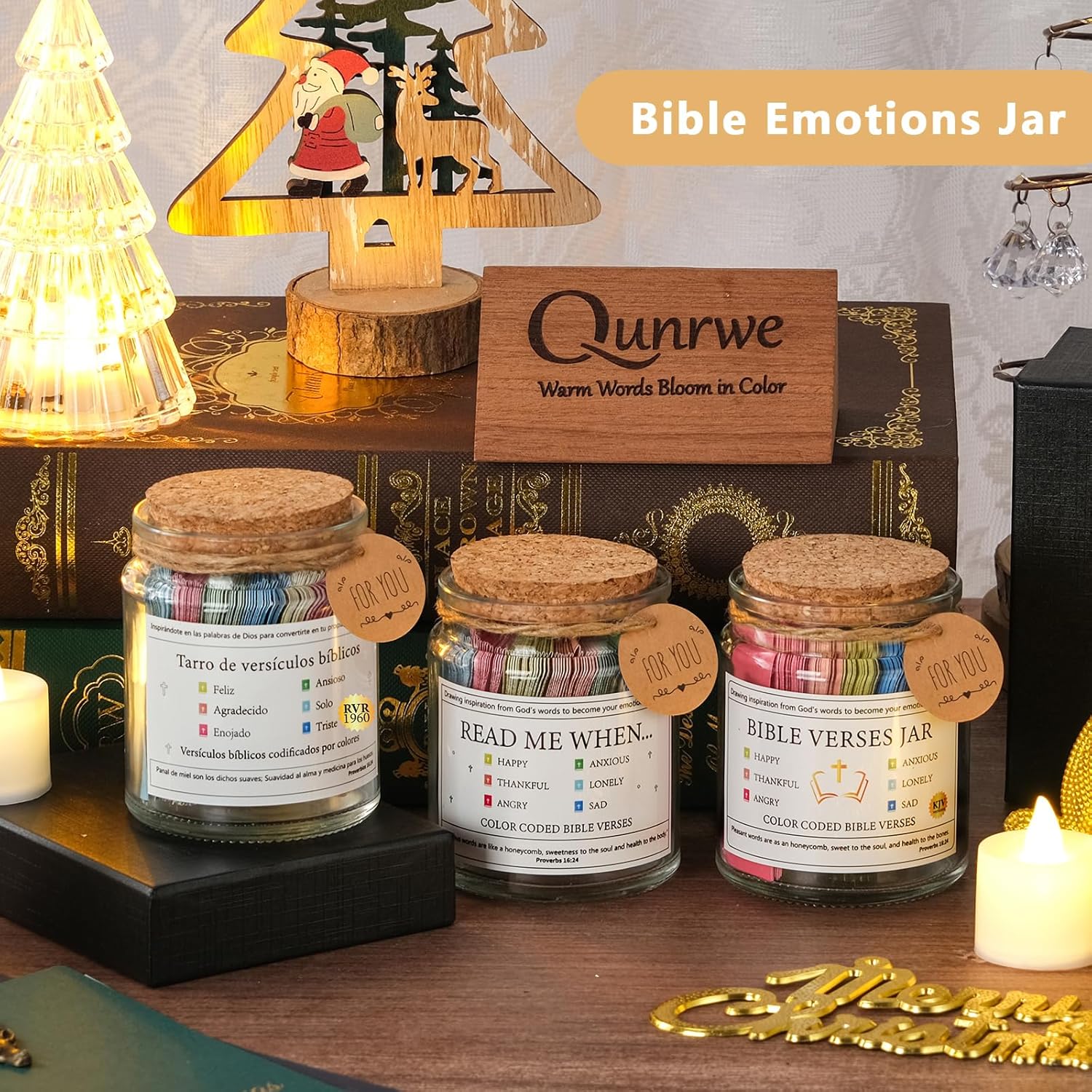 Bible Verse Jar - Reusable Prayer Cards