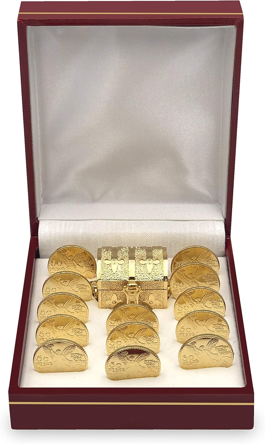 EHV Wedding Unity Coins 13 Piece Set Display Box