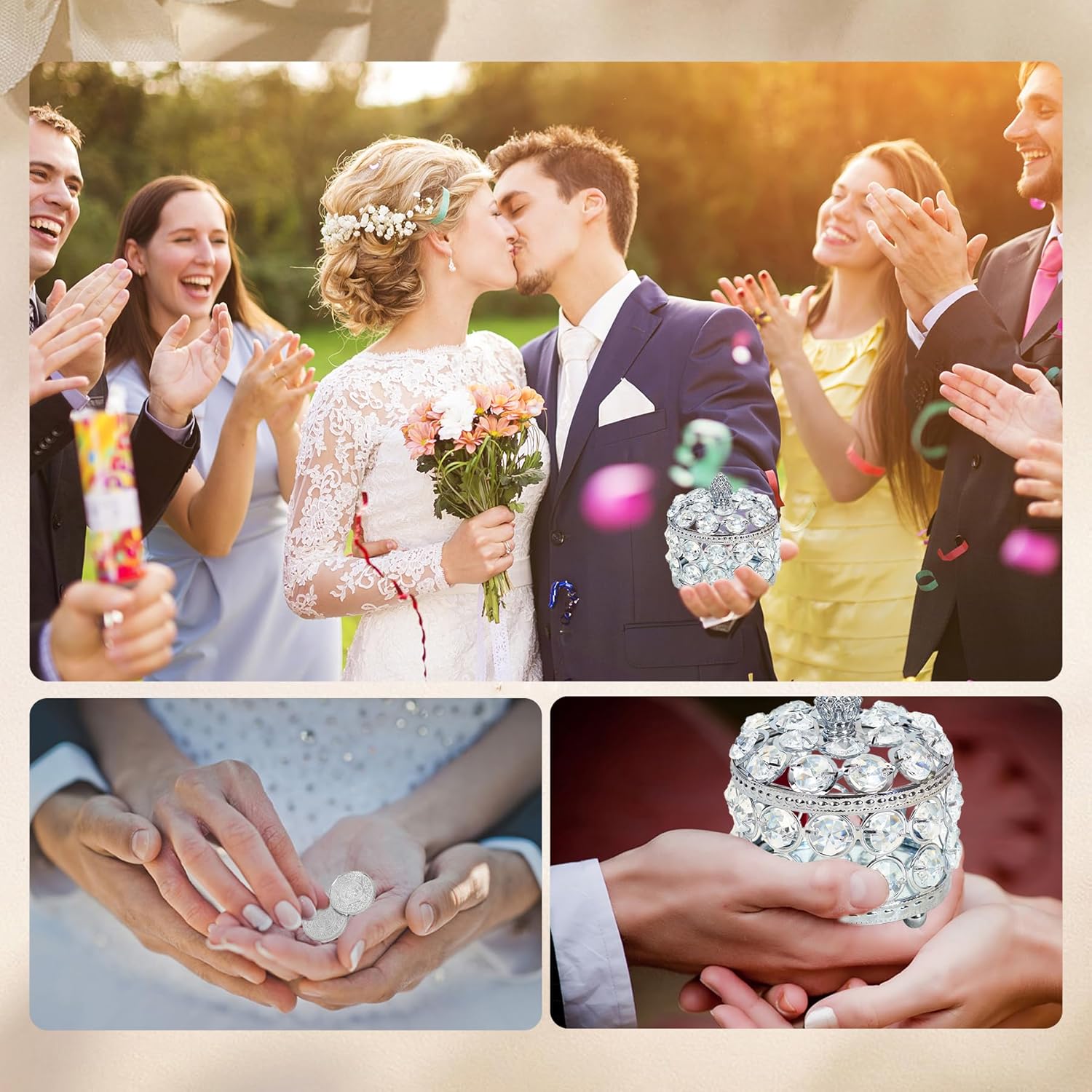 Wedding Unity Coin Set with 13 Coins and Box