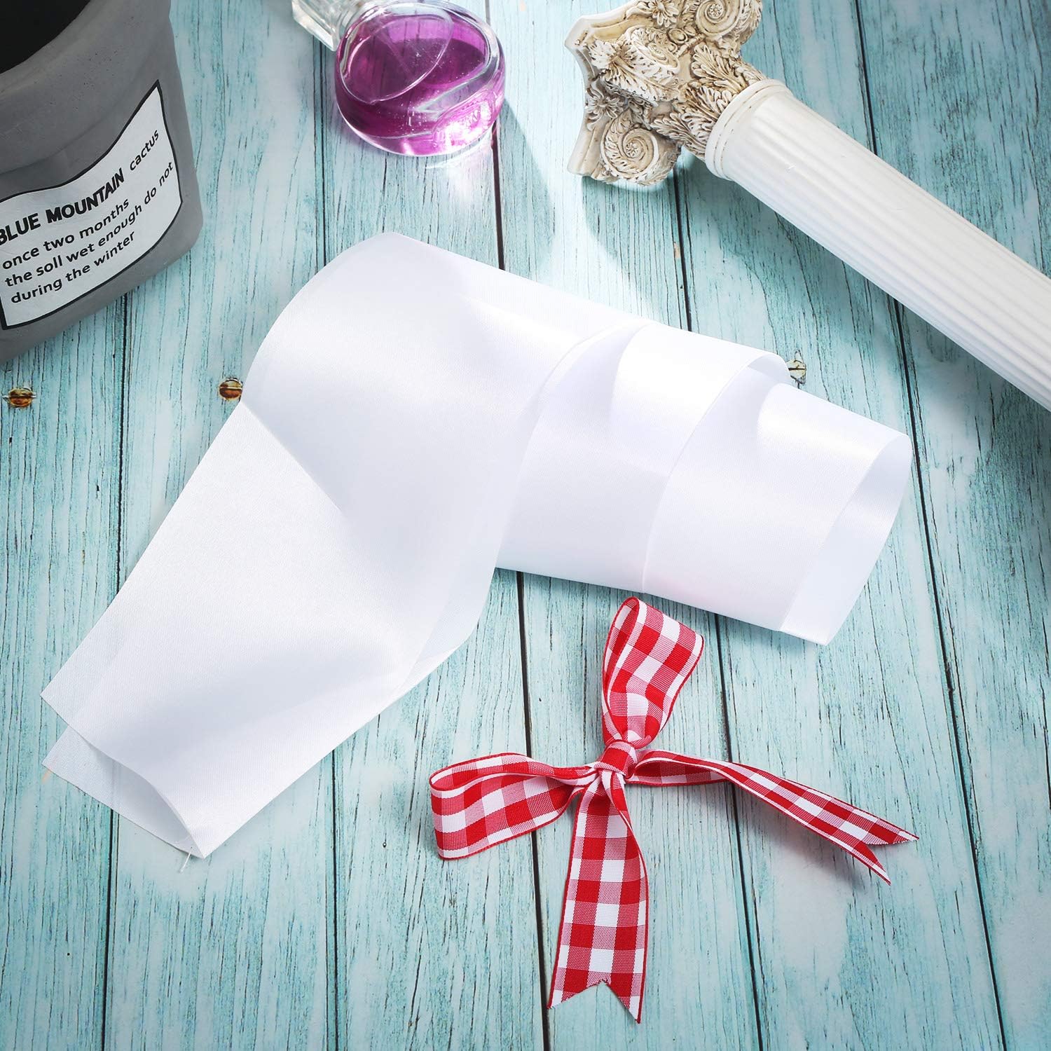 12 Piece Satin Sashes for Prom Wedding Party Accessories
