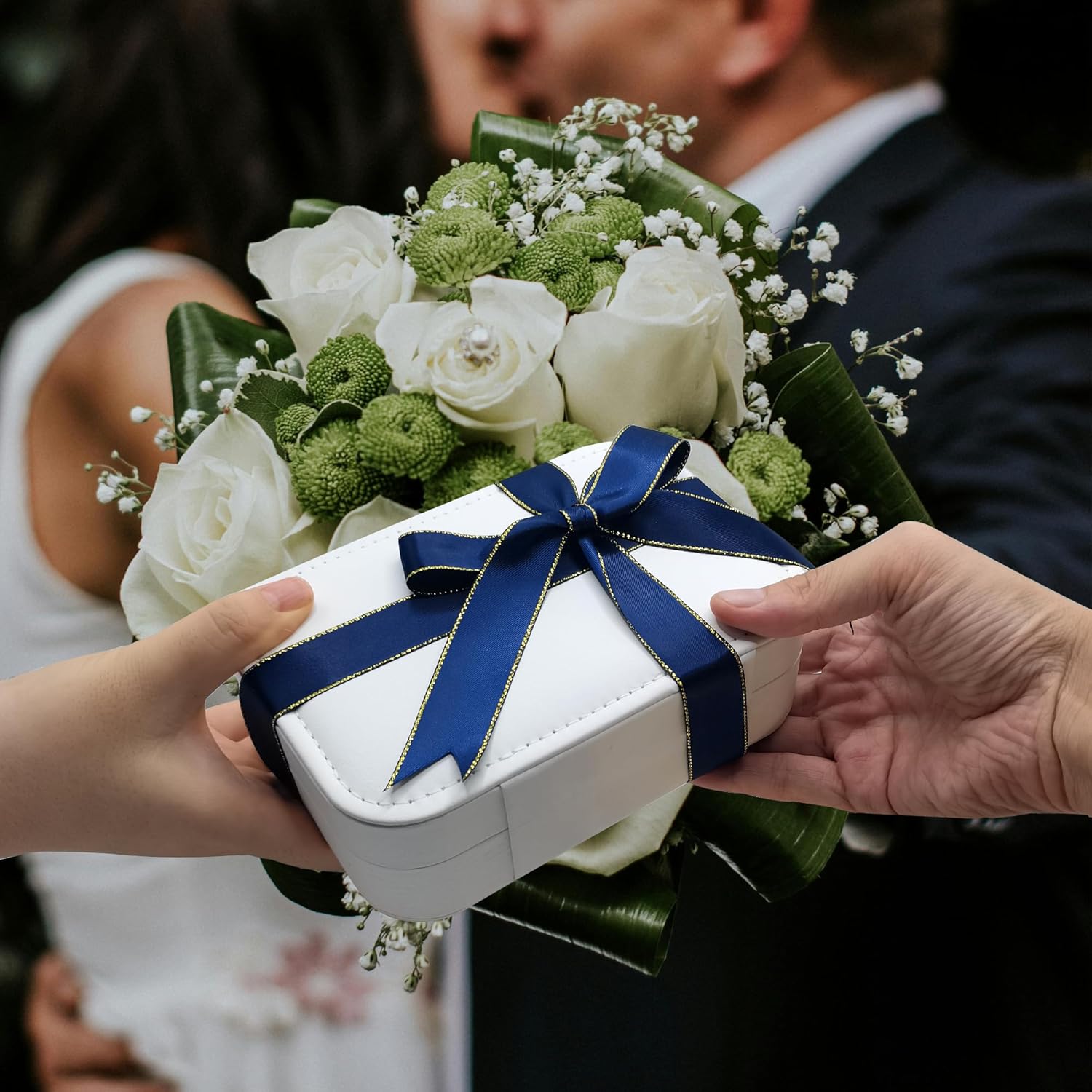 Catholic Wedding Arras Set with Decorative Box