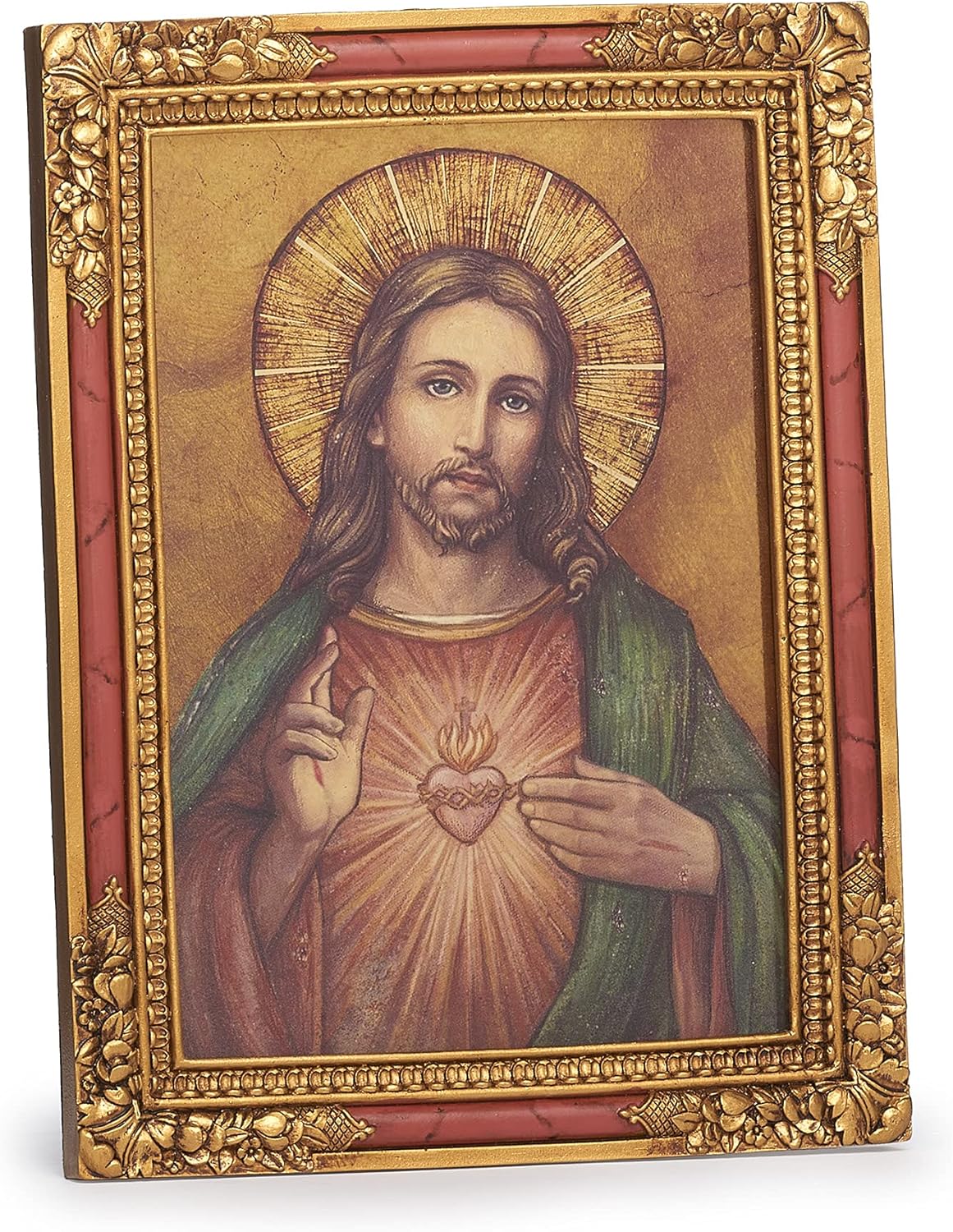 Josephs Studio Sacred Heart Icon Plaque