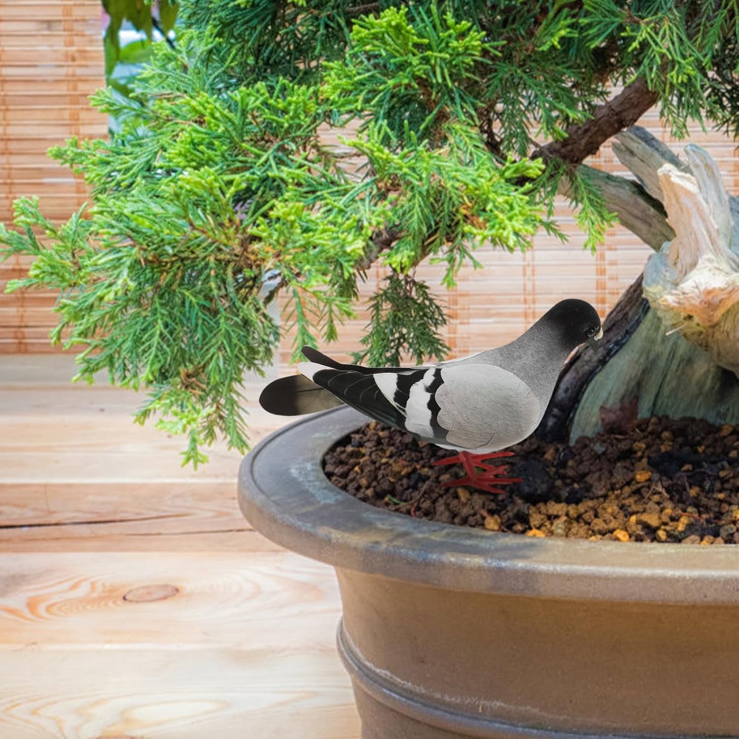 Foam Pigeon Model Artificial Dove Garden Decor