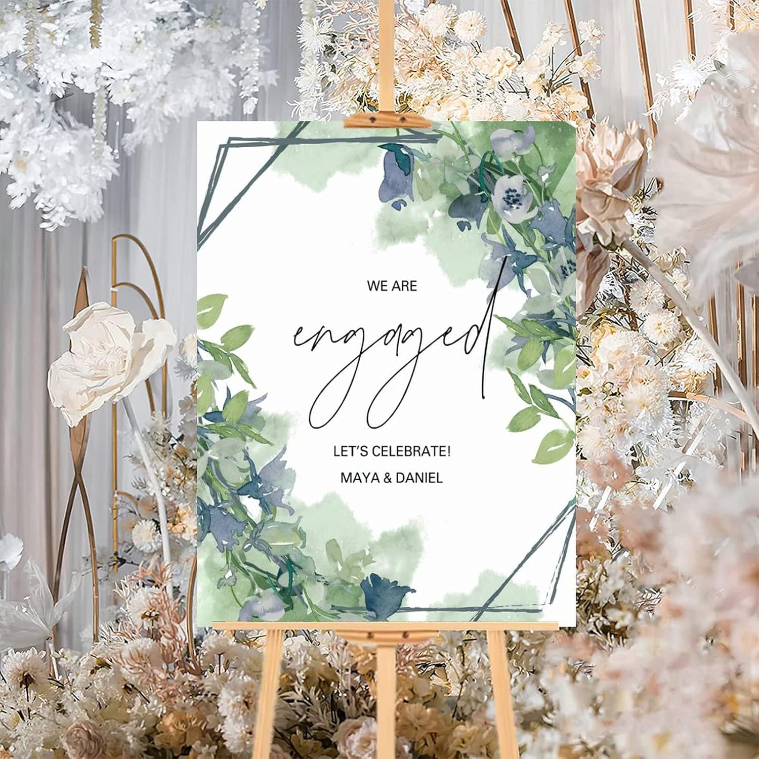 Custom Wedding Welcome Sign 12x16 Inch Wood Decor