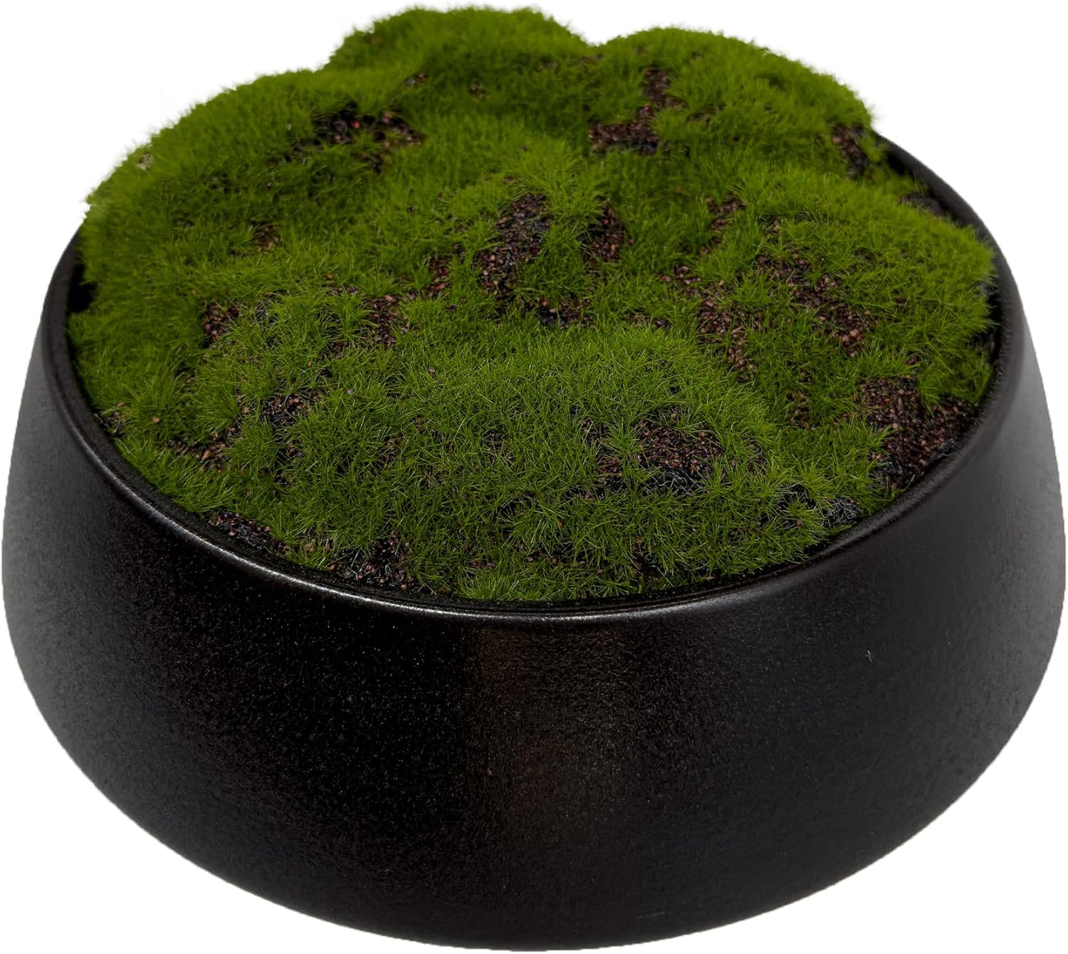Moss Bowl 8 Inch Artificial Lightweight Ceramic Decor