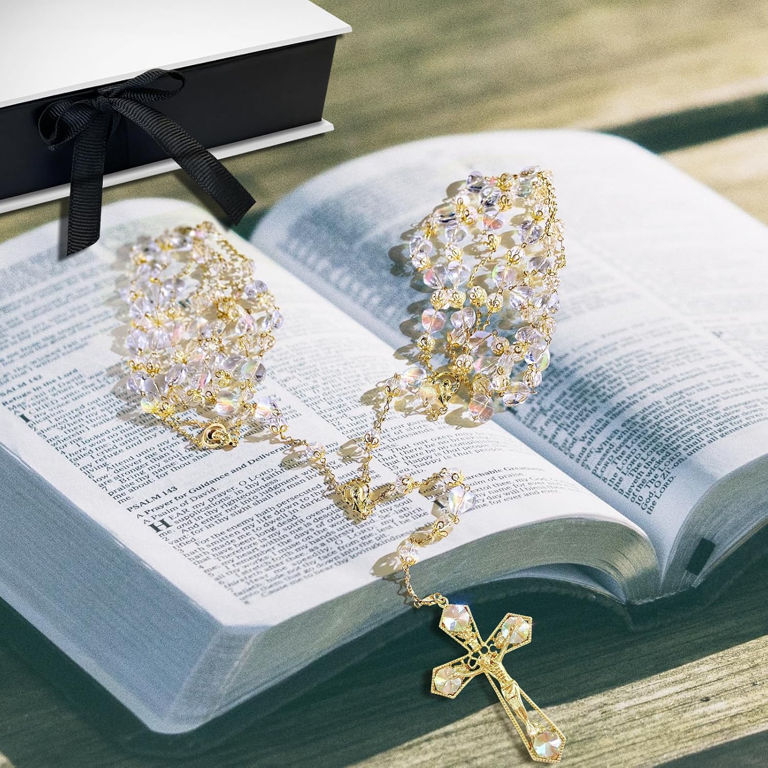 ESNOY Premium Catholic Wedding Set with Coins and Lasso