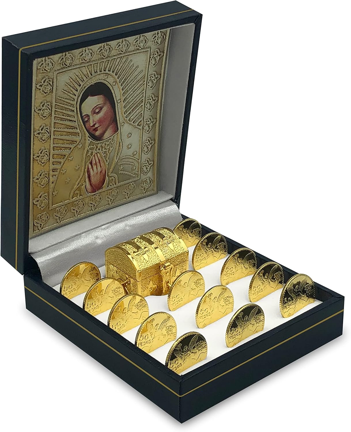 EHV 24K Gold Plated Wedding Unity Coins Set