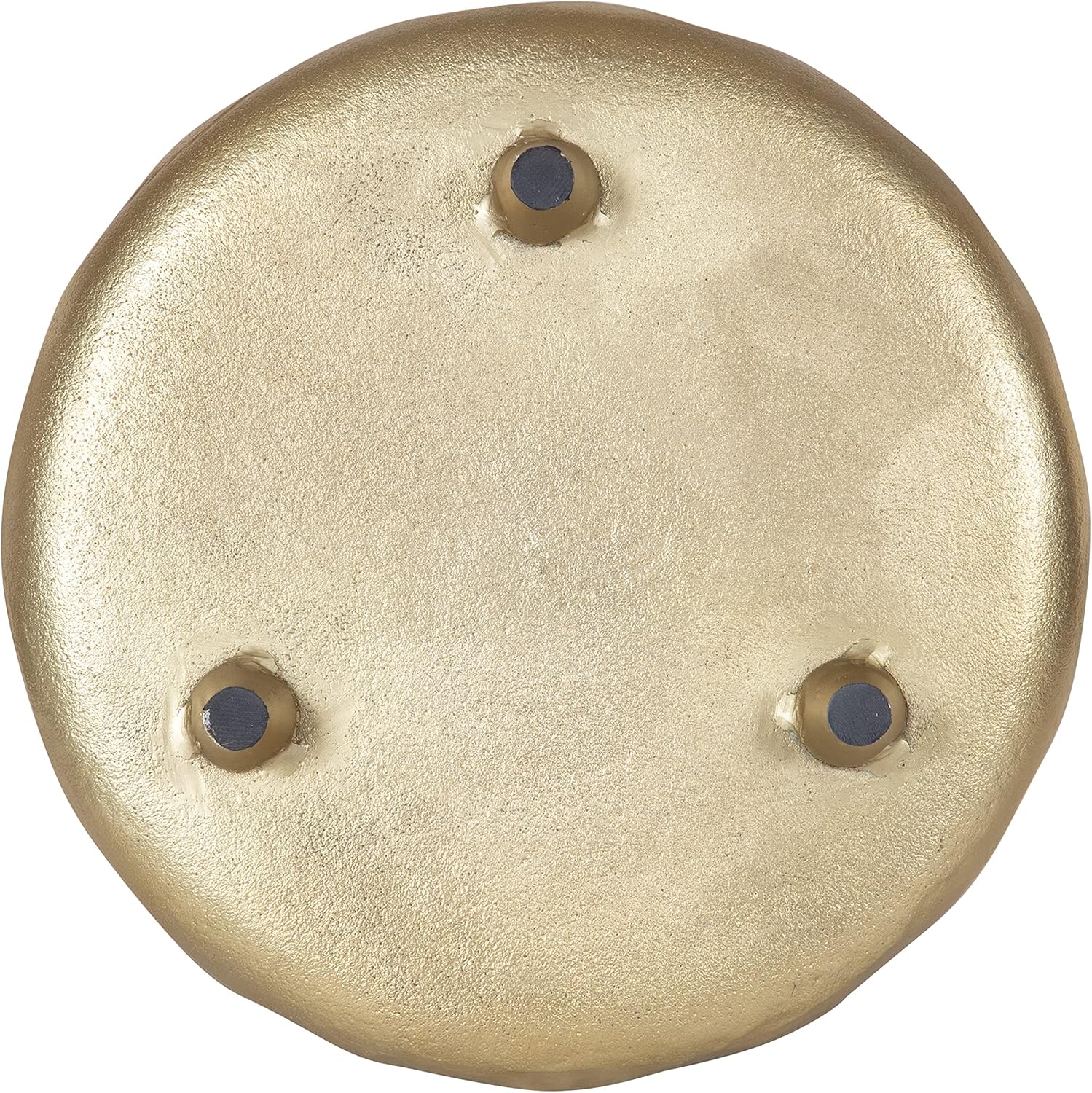 Kate and Laurel Alessia Gold Metal Tray 16 Inch Diameter