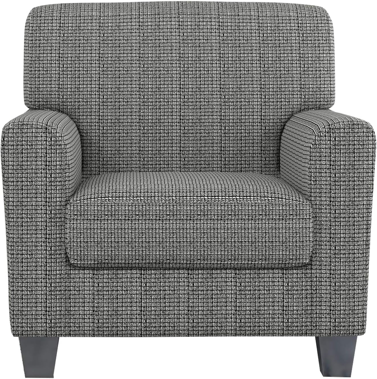 2 Piece Chair Covers for Living Room with Arms