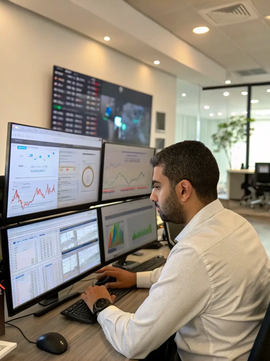 An image of data analysts extracting valuable insights from complex datasets, symbolizing Data Analytics and Insights.